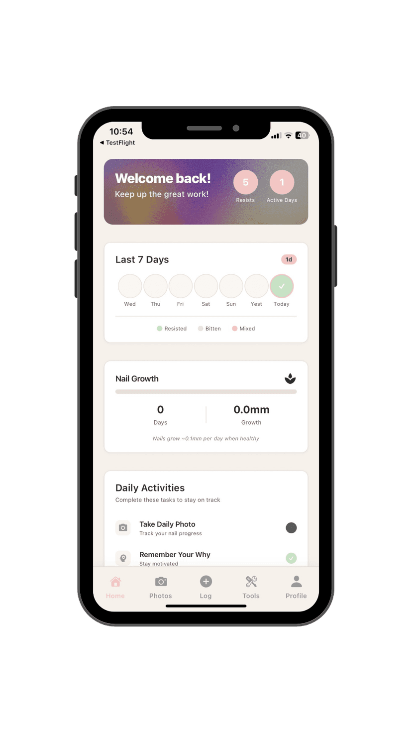 TipTend Home Screen